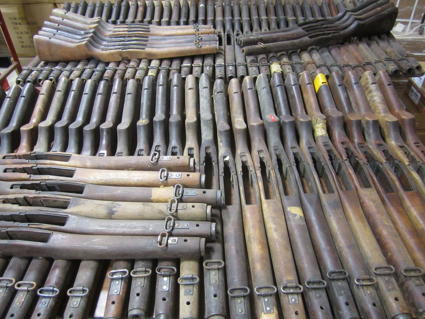 M 14 Used GI wood stocks.